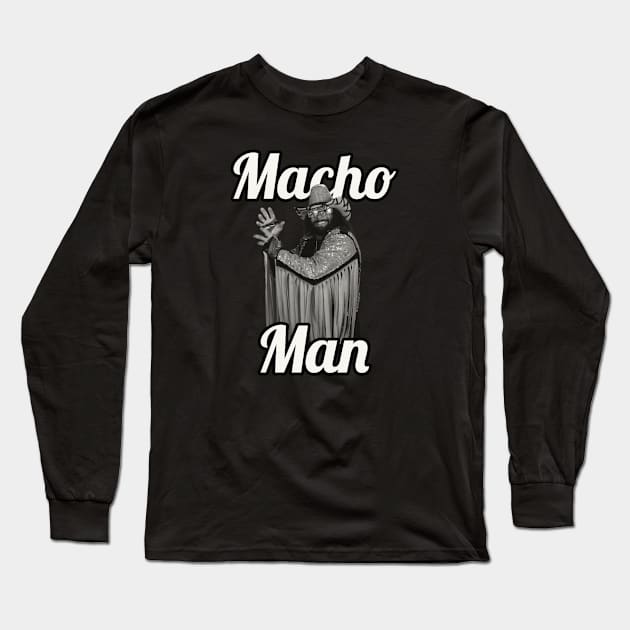 Macho Man / 1952 Long Sleeve T-Shirt by glengskoset